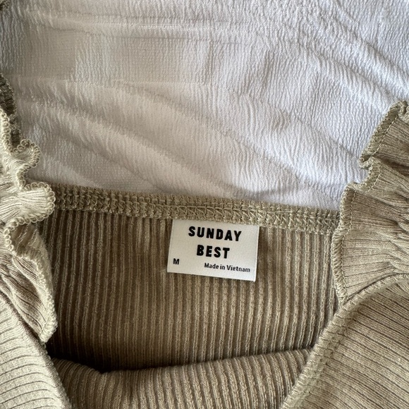 Sunday Best Ribbed Top - Picture 4 of 6